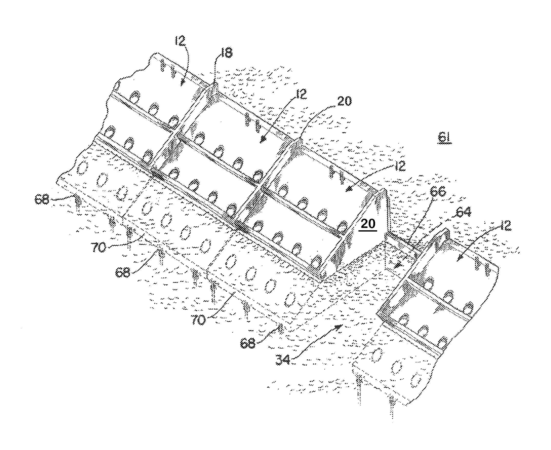 Water suppressor and sediment collection system for use in shallow and deeper water environments