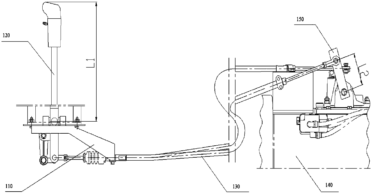 Shift operating device, control device, electronically controlled shift system and control method