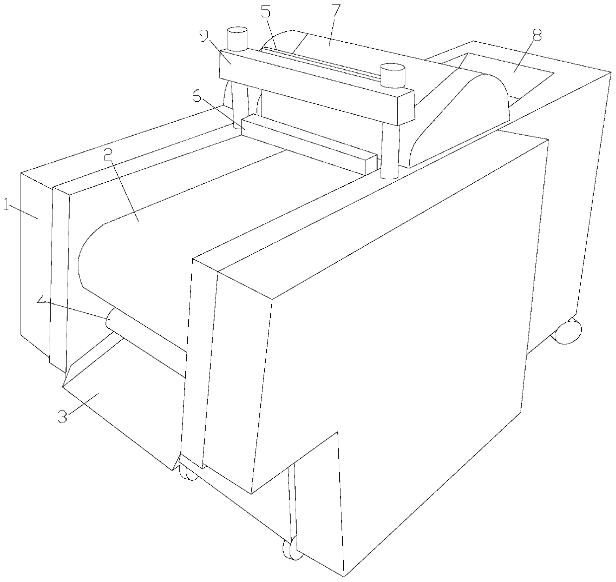 Novel food processing machine