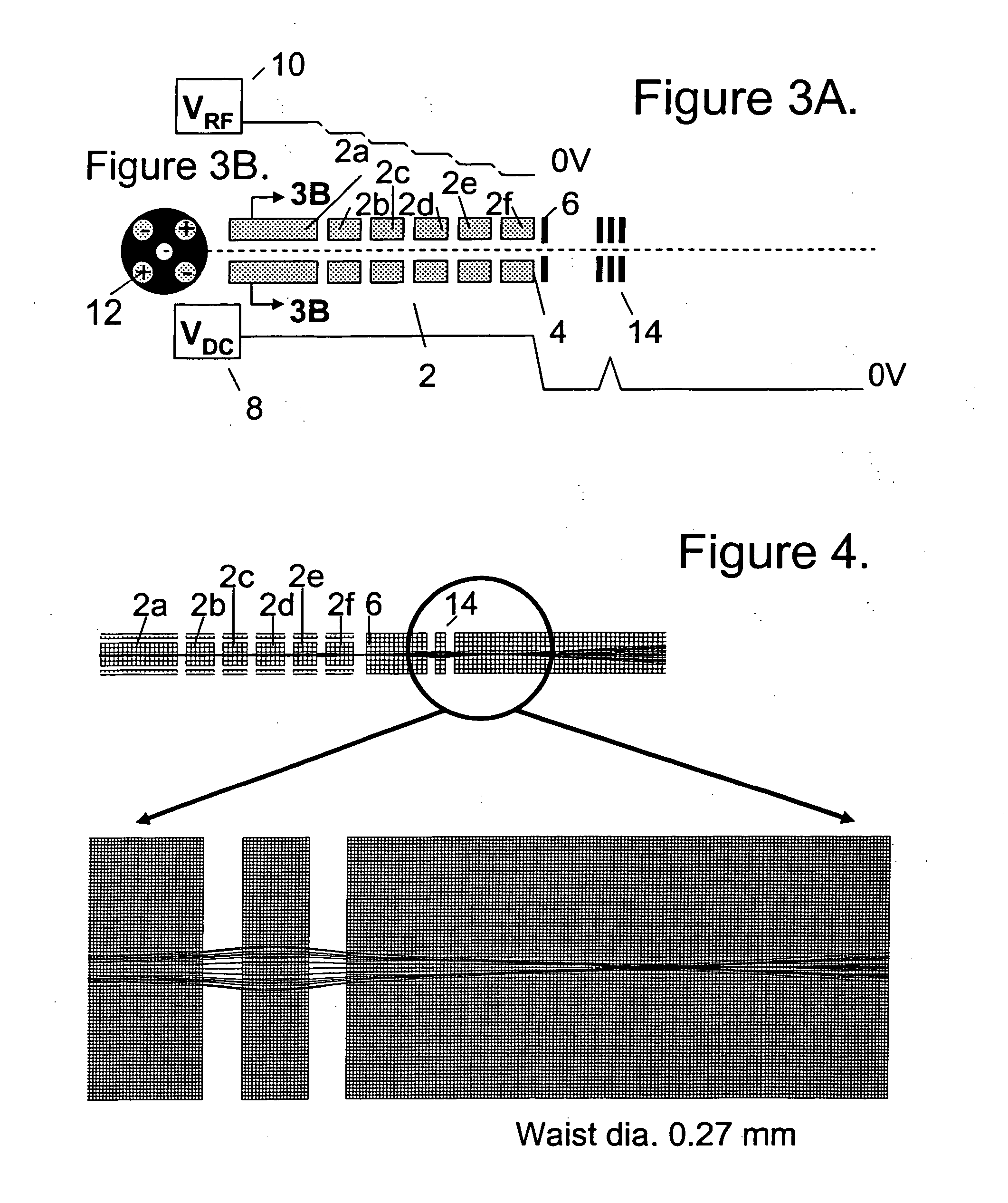 Method and apparatus for producing an ion beam from an ion guide