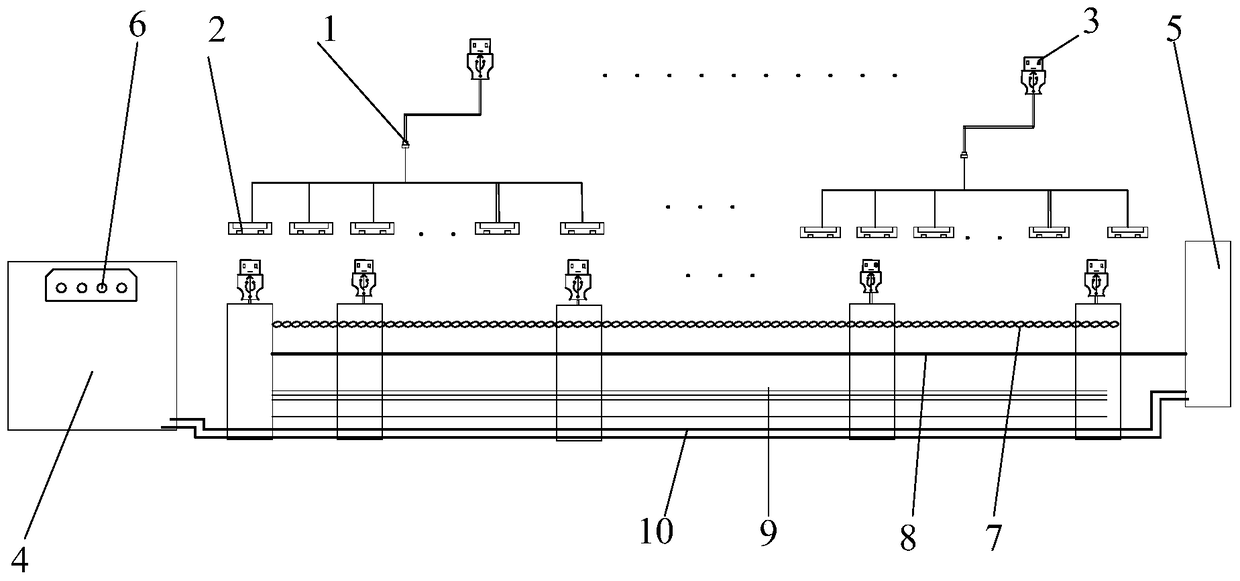 Multi-card high-speed interactive communication module and system based on serial bus