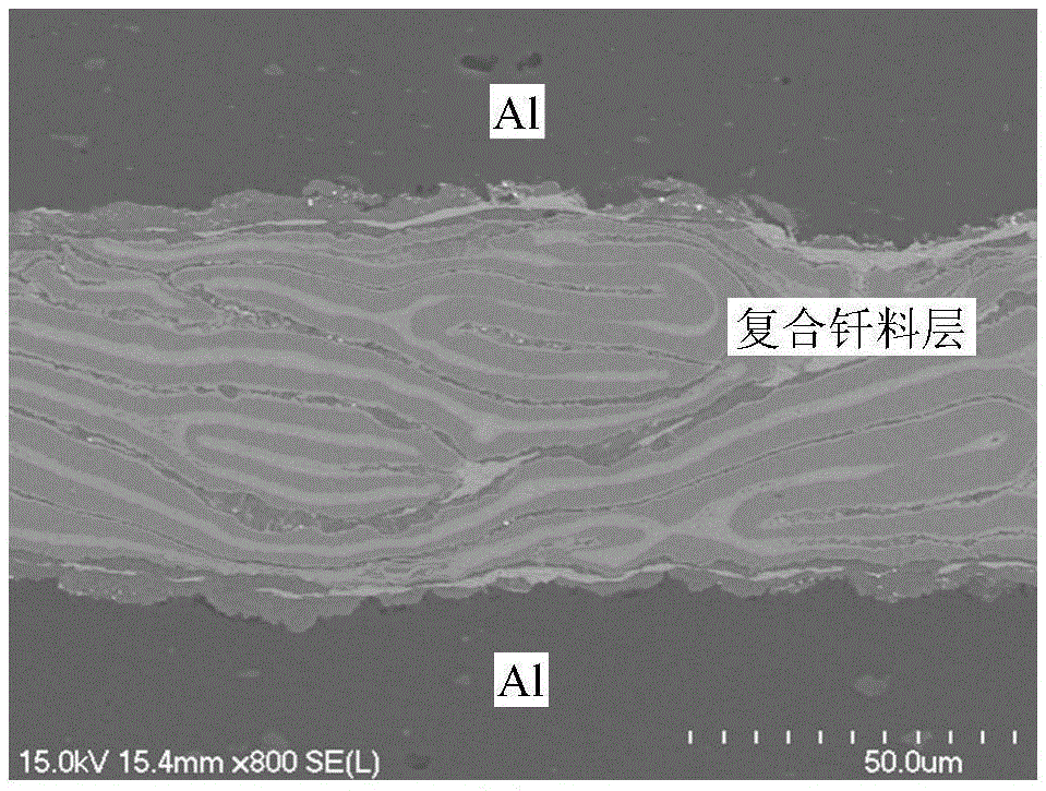 A kind of preparation method of porous metal matrix composite solder alloy brazing joint