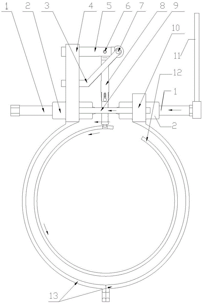 A special tool for disassembly and assembly of wedge rings