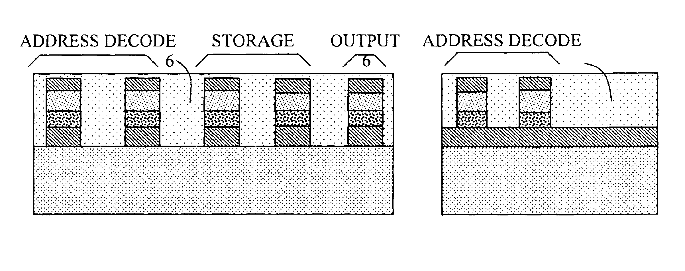 Low cost high density rectifier matrix memory