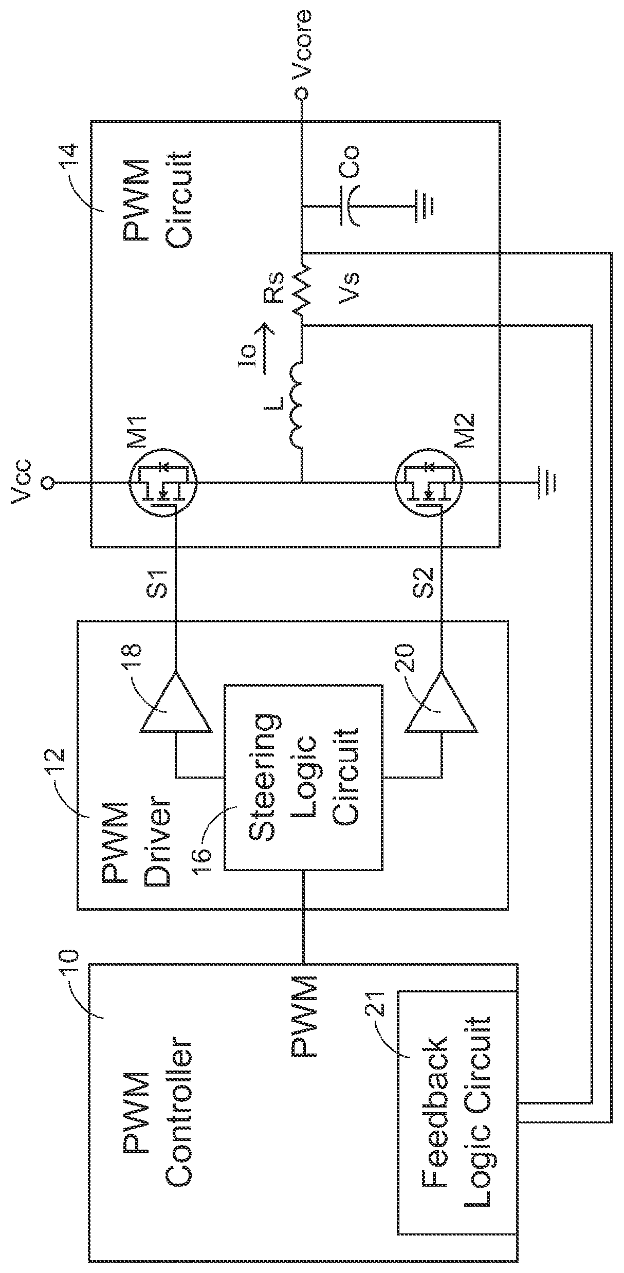 Multi-phase voltage regulator module and method controlling the same