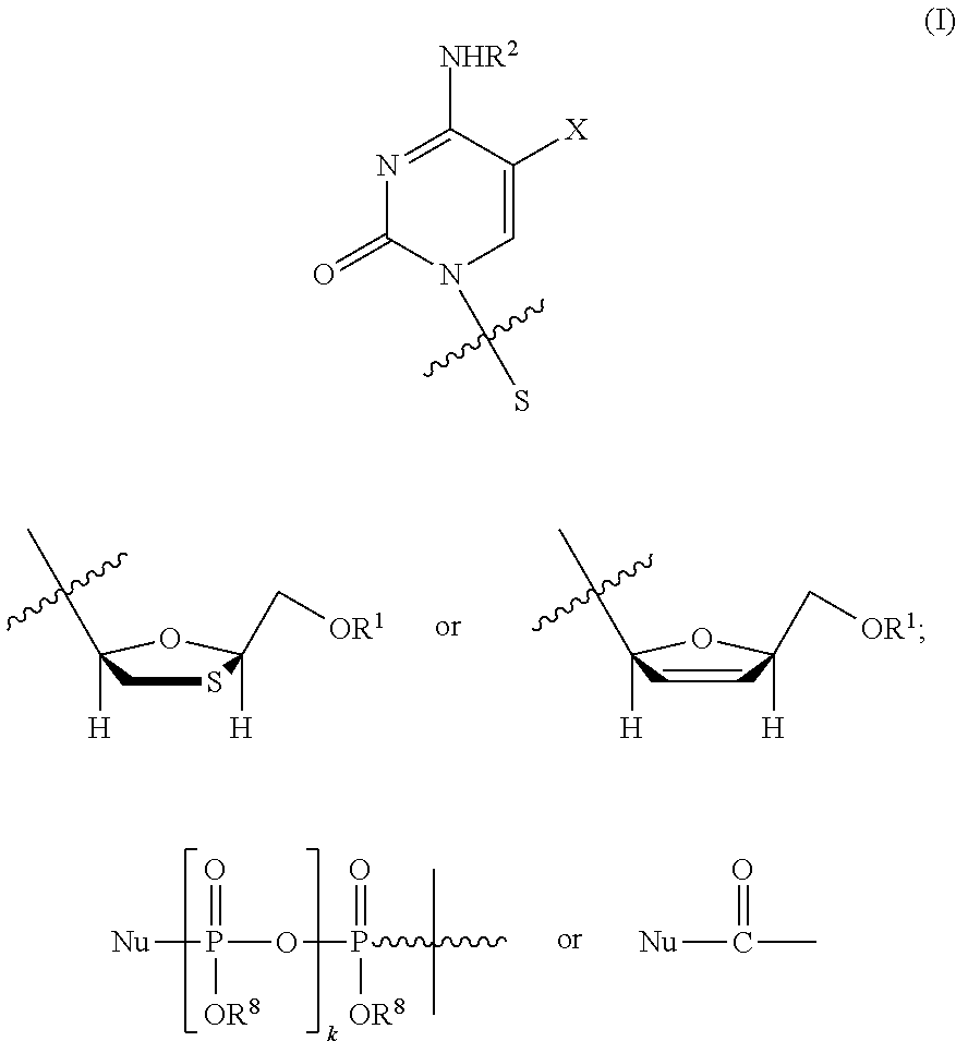 Method of treating cancer and other conditions or disease states using L-cytosine nucleoside analogs