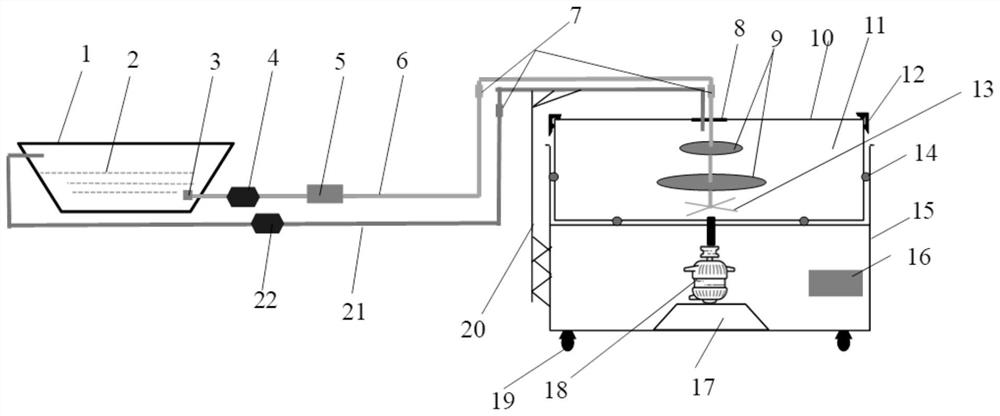 Method and device for quickly treating and recycling sewage of car washing tank