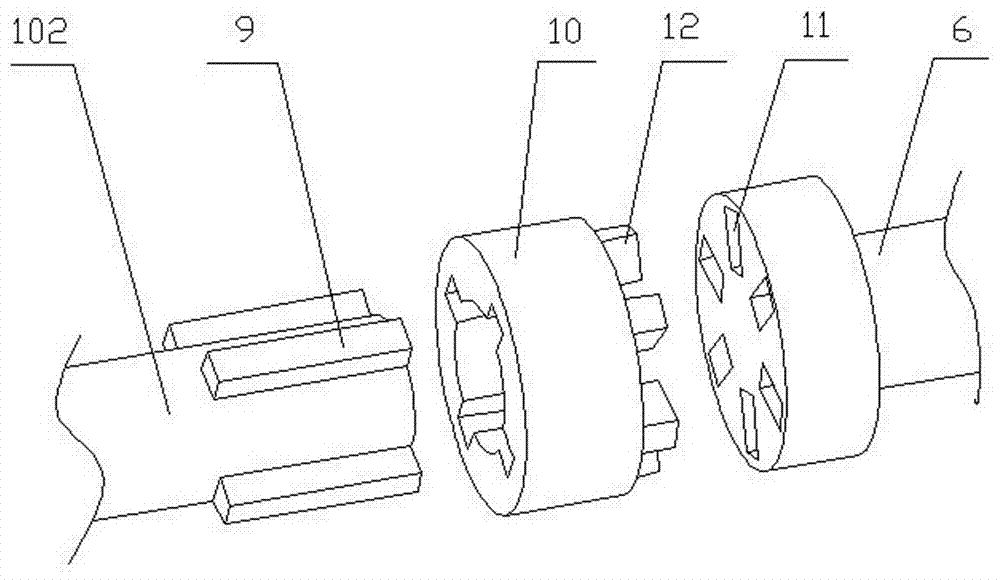 Manual cargo lifting device with labor saving and fall-proof function