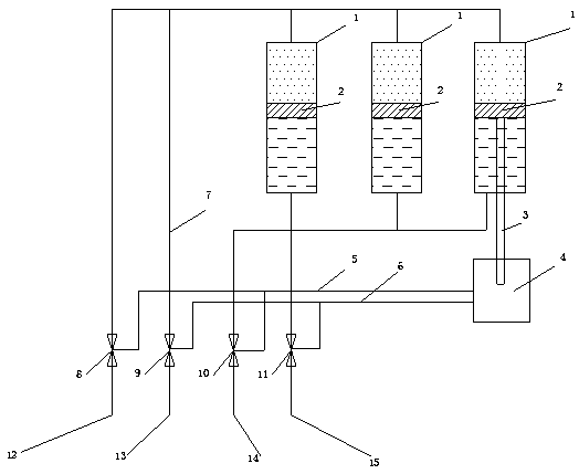 An oil-water pressure conversion device