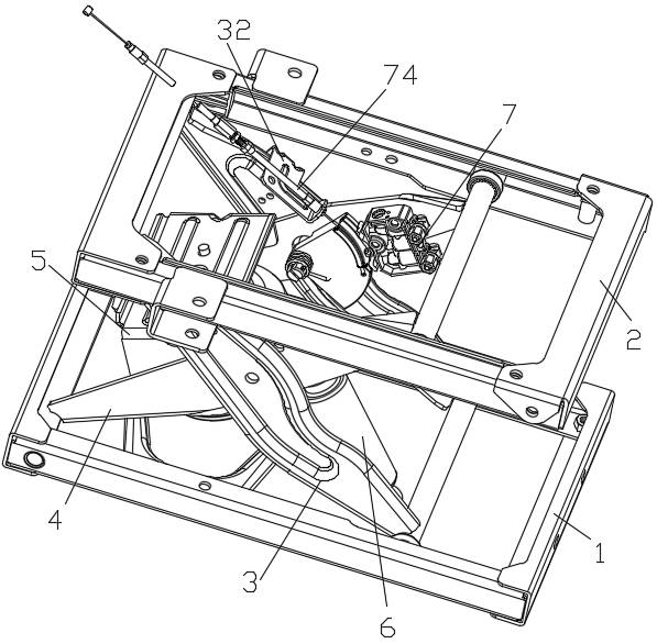 Automobile seat cam adjusting type damping device and damping method and height adjusting method thereof