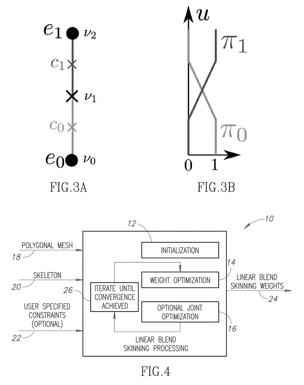 Linear blend skinning weight optimization utilizing skeletal pose sampling