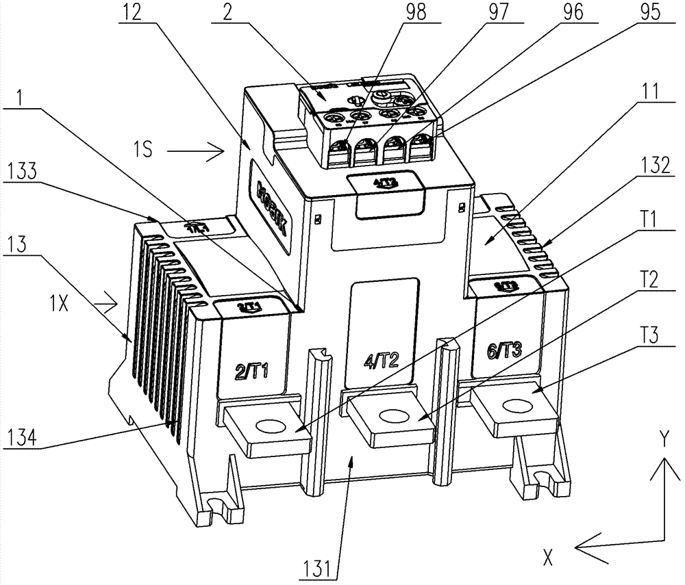 Thermal overload relay with current transformers