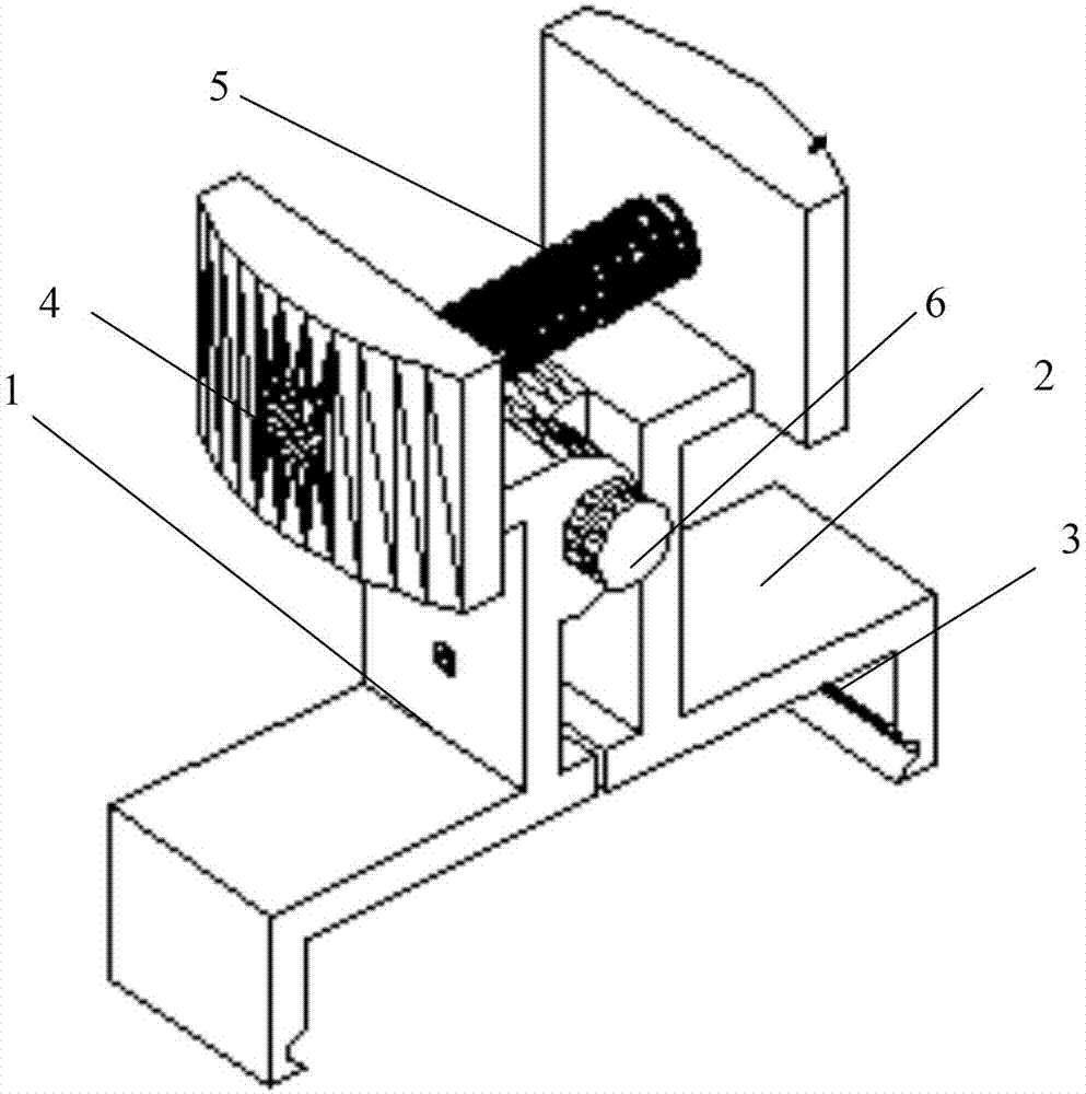 Device used for picking and placing IGBT lining plate