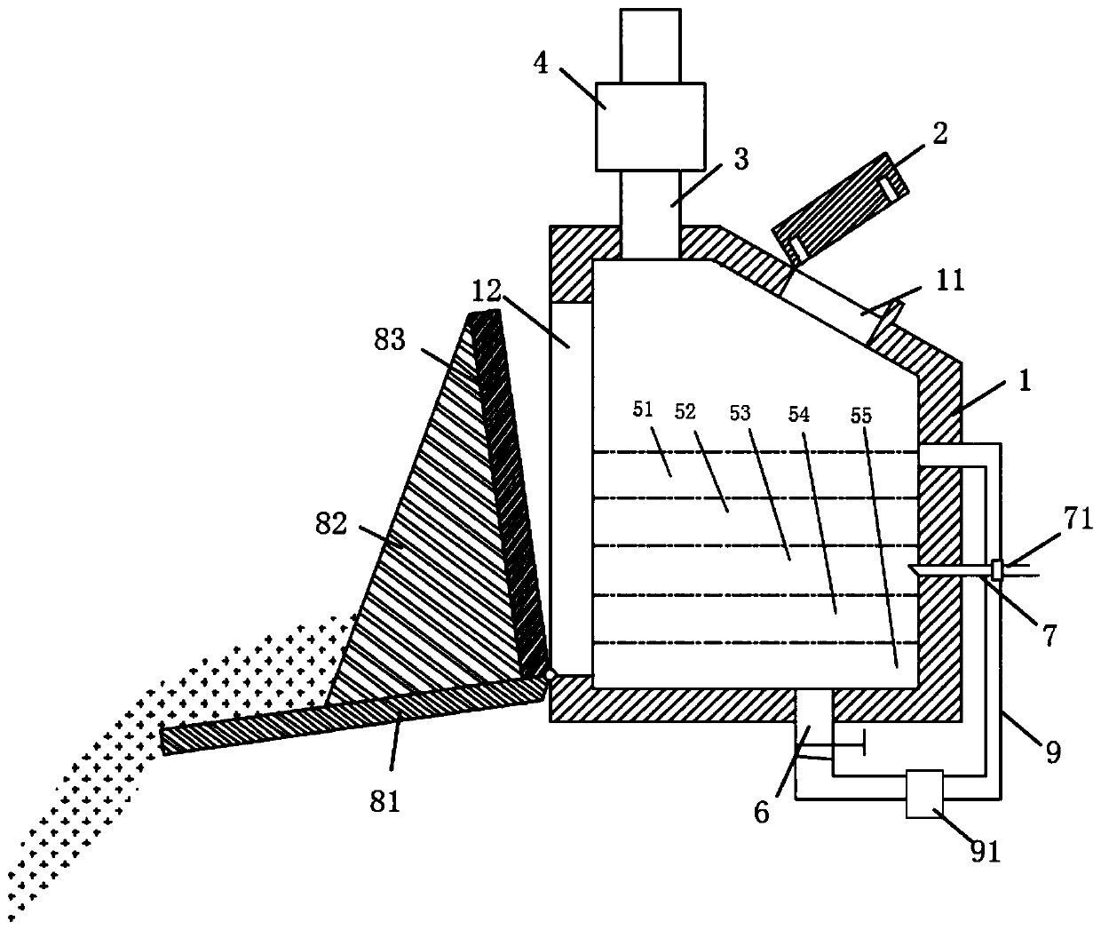 Garbage disposal device