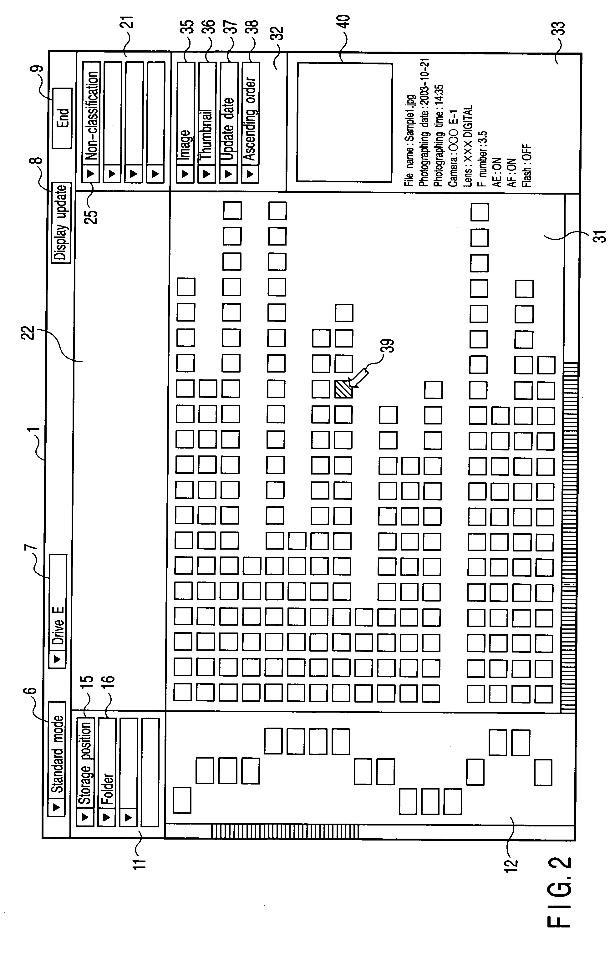 Information managing method, information managing apparatus, information managing program and storage medium