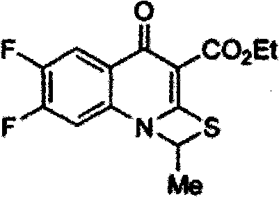 Preparation method for Prulifloxacin