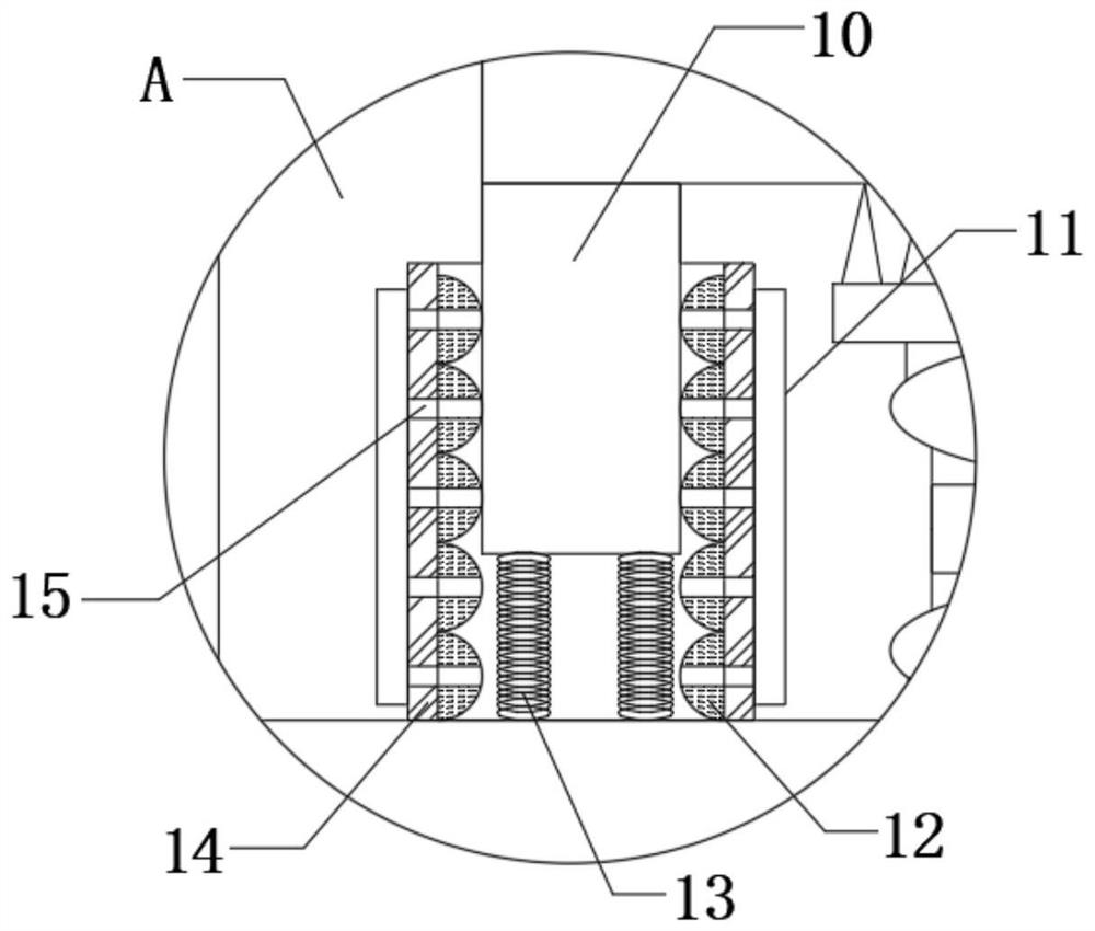 A garbage transfer device for environmental protection equipment