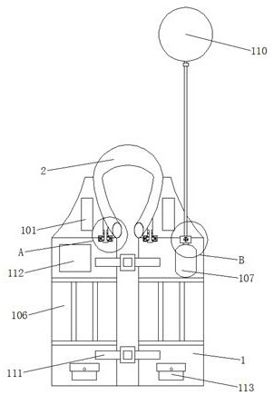 Automatic enhancement display device for offshore distress target position