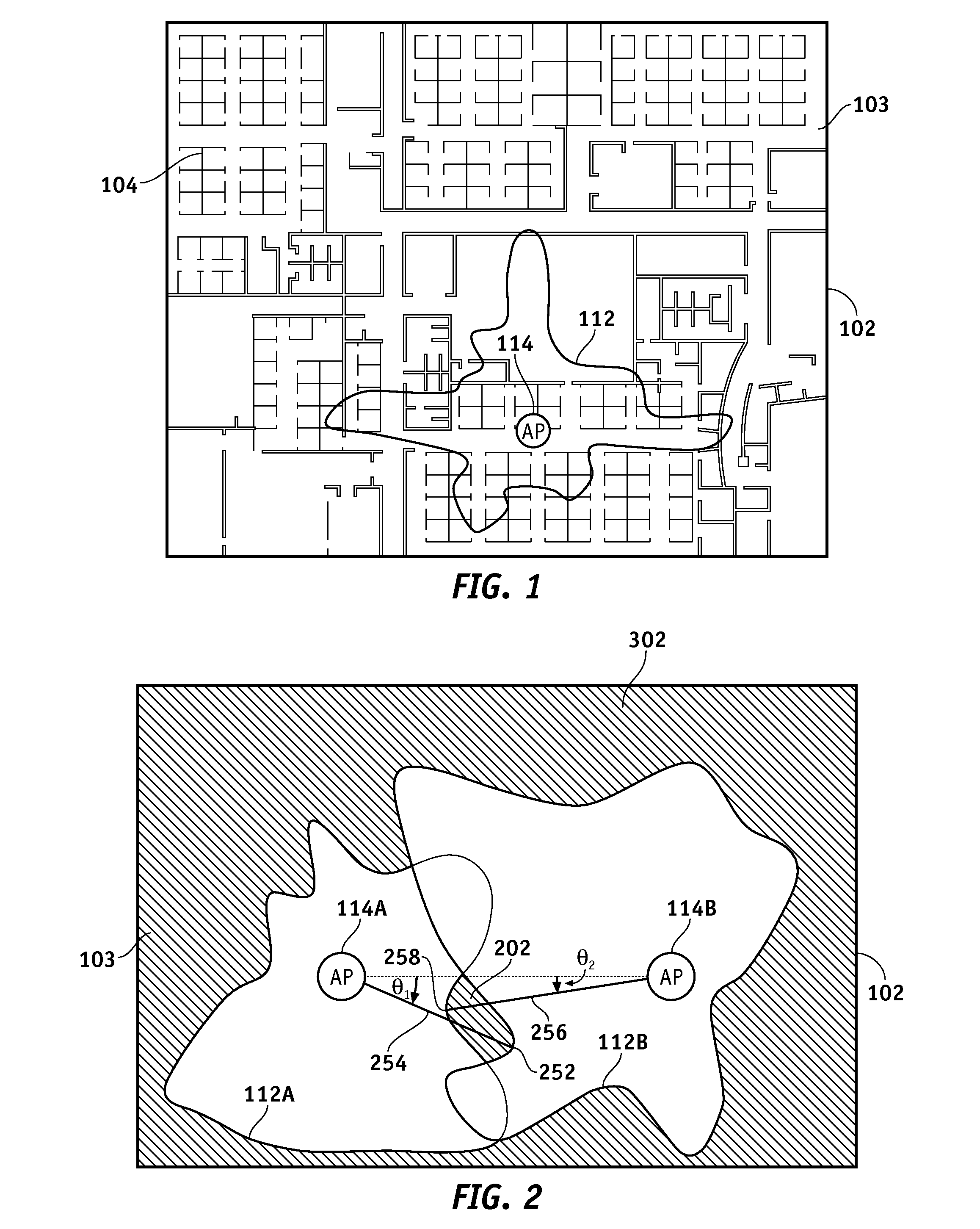 Methods and apparatus for determining optimal RF transmitter placement via a coverage metric