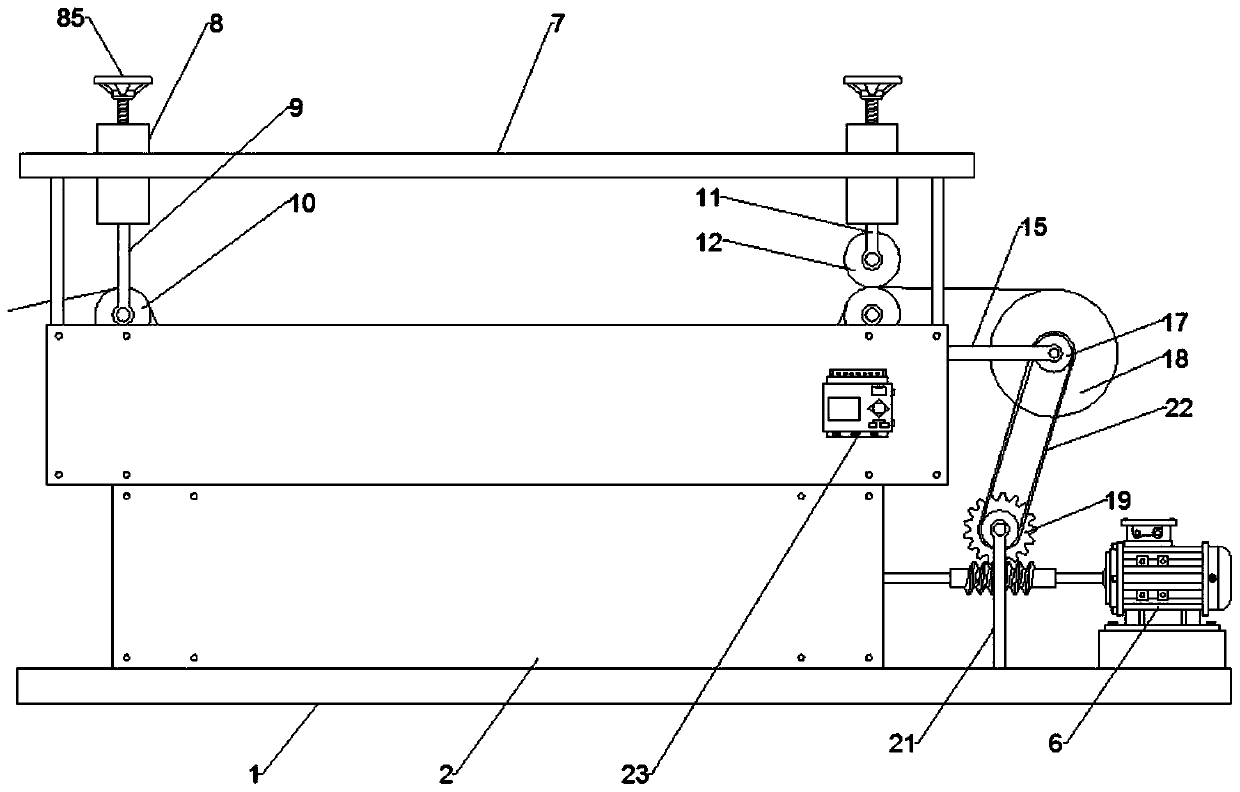 Dyeing device for garment textile fabrics