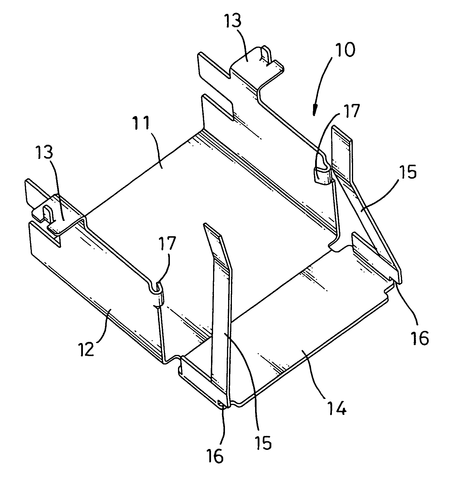 Casing for a modular socket