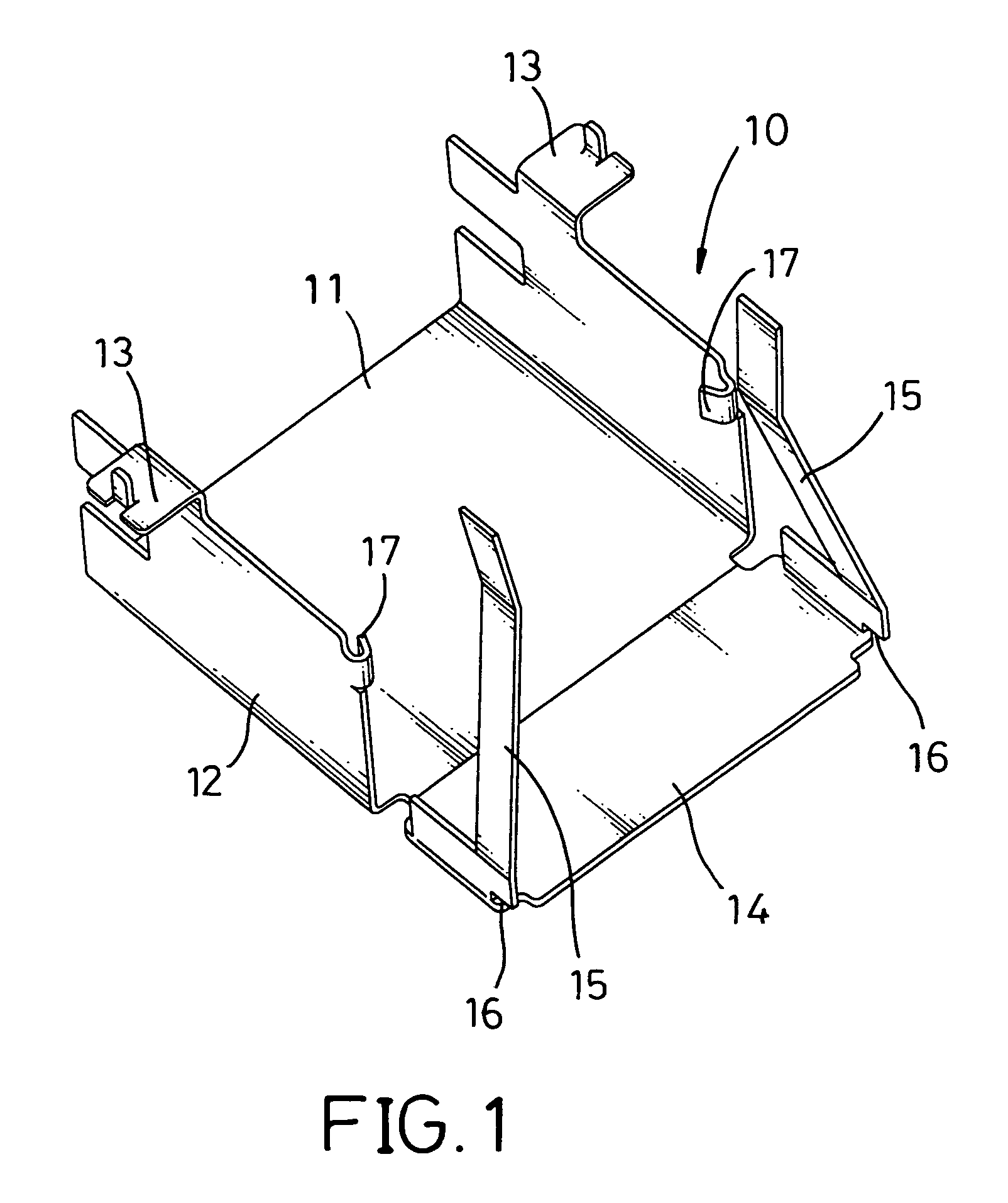 Casing for a modular socket