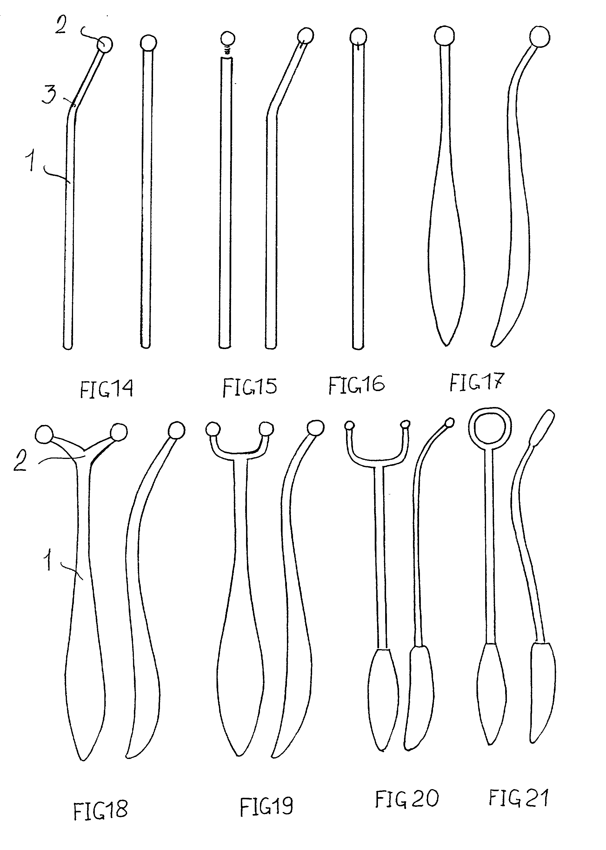 Method of restoring speech functions in patients suffering from various forms of dysarthria, and dysarthria probes