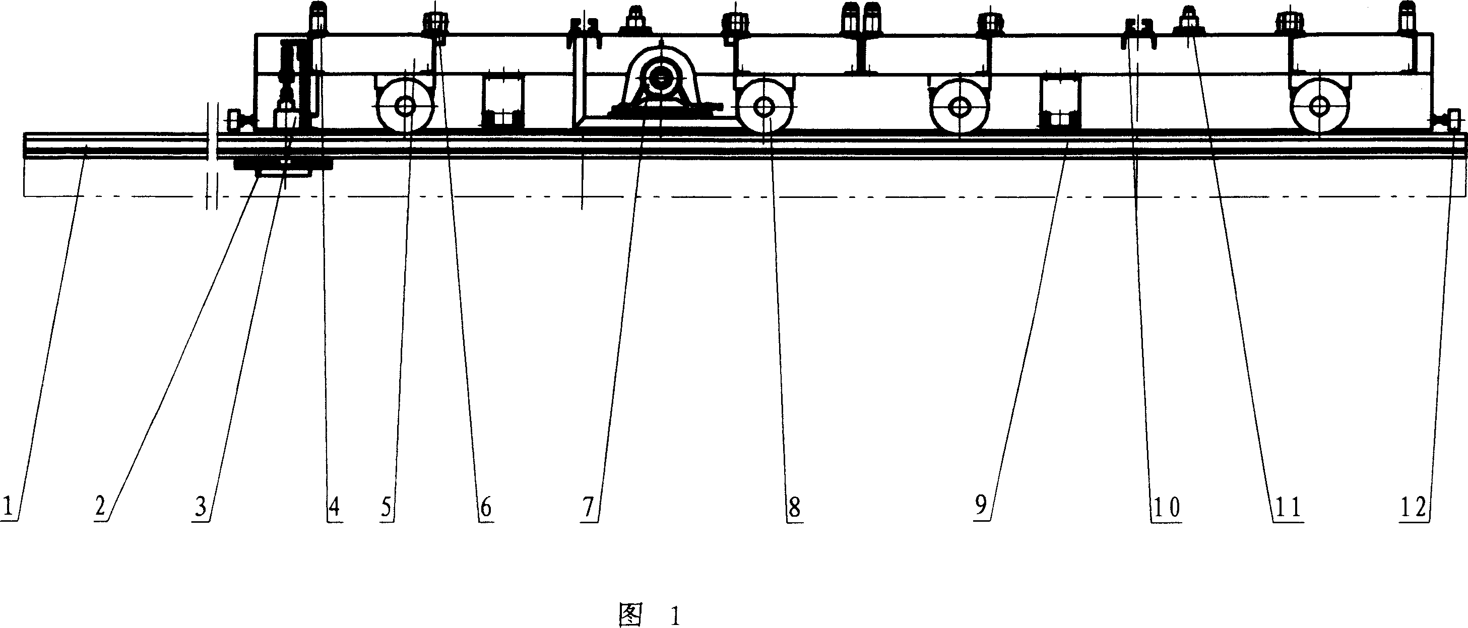 Double-work position automatic die-changing system for hydraulic press