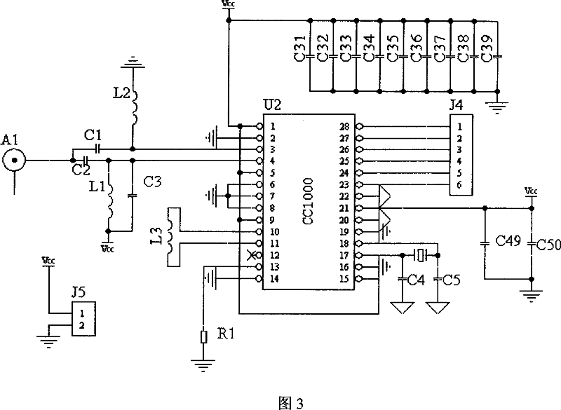 Wireless sensor network node device used for environmental monitoring