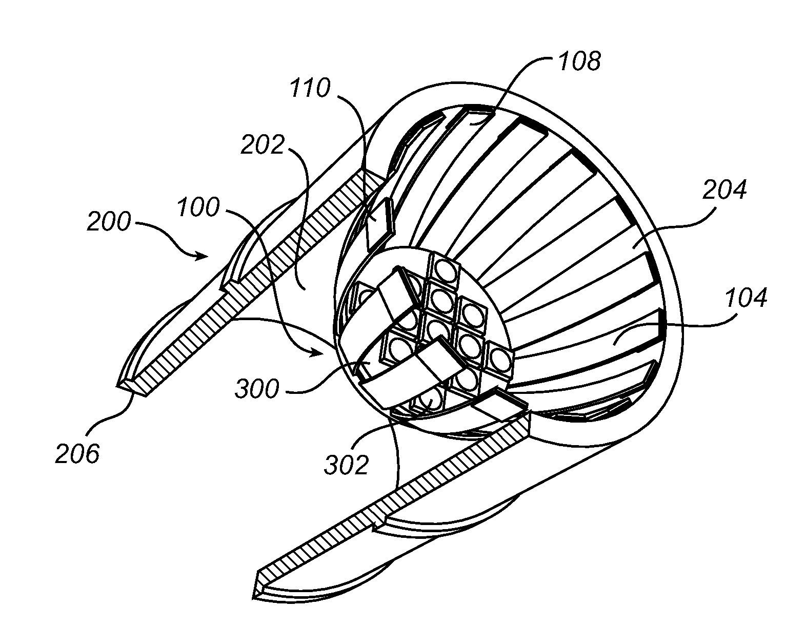 Heat transferring arrangement