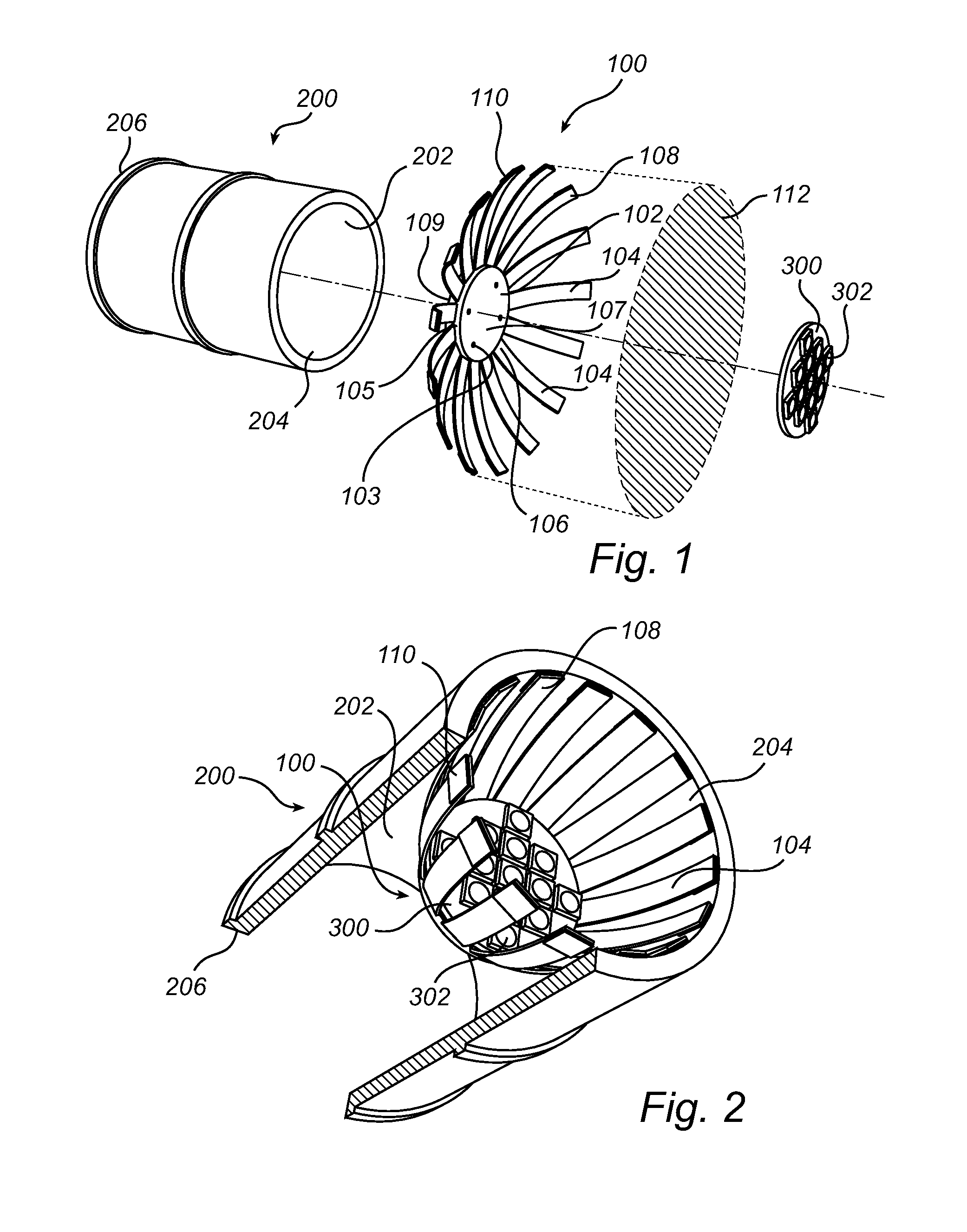 Heat transferring arrangement