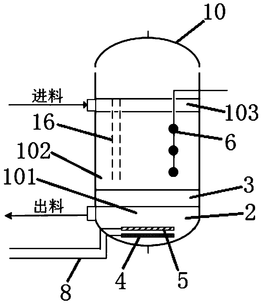 Heterotopic flameless burning treatment apparatus and method for oily sludge