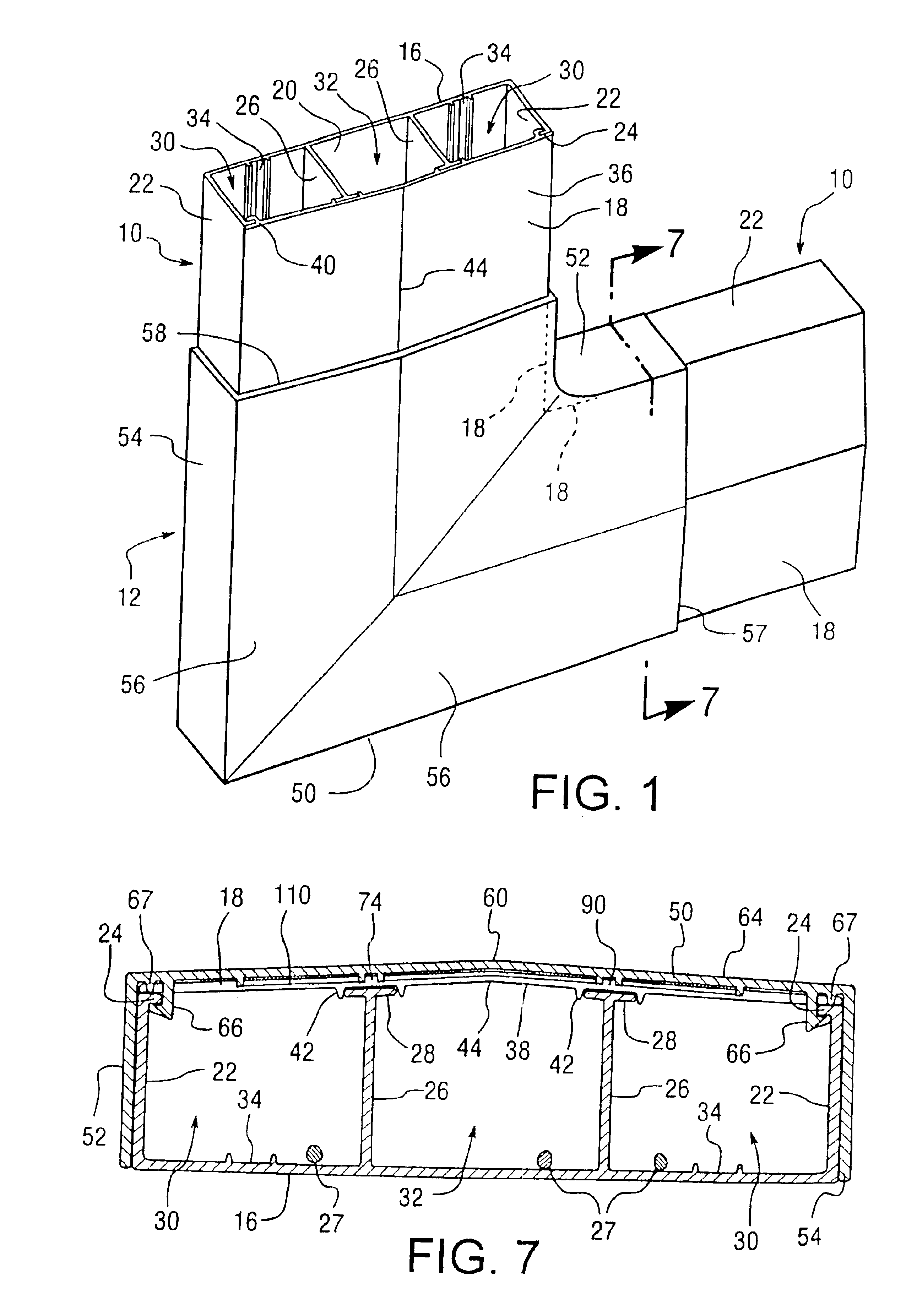 Raceway assembly having a corner cover member