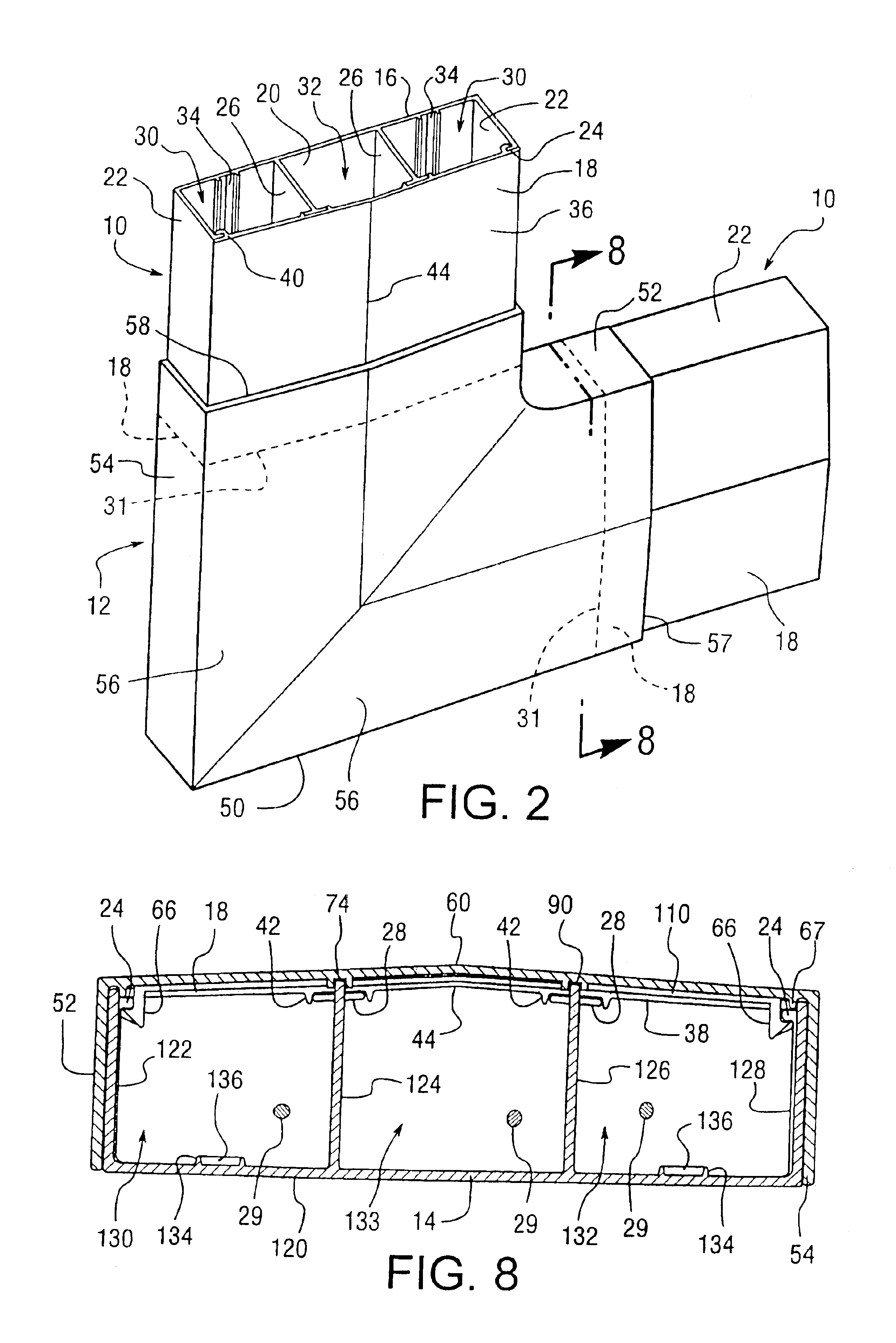 Raceway assembly having a corner cover member