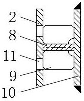 Derrick moving track and arrangement method of integrated offshore mining and repairing platform