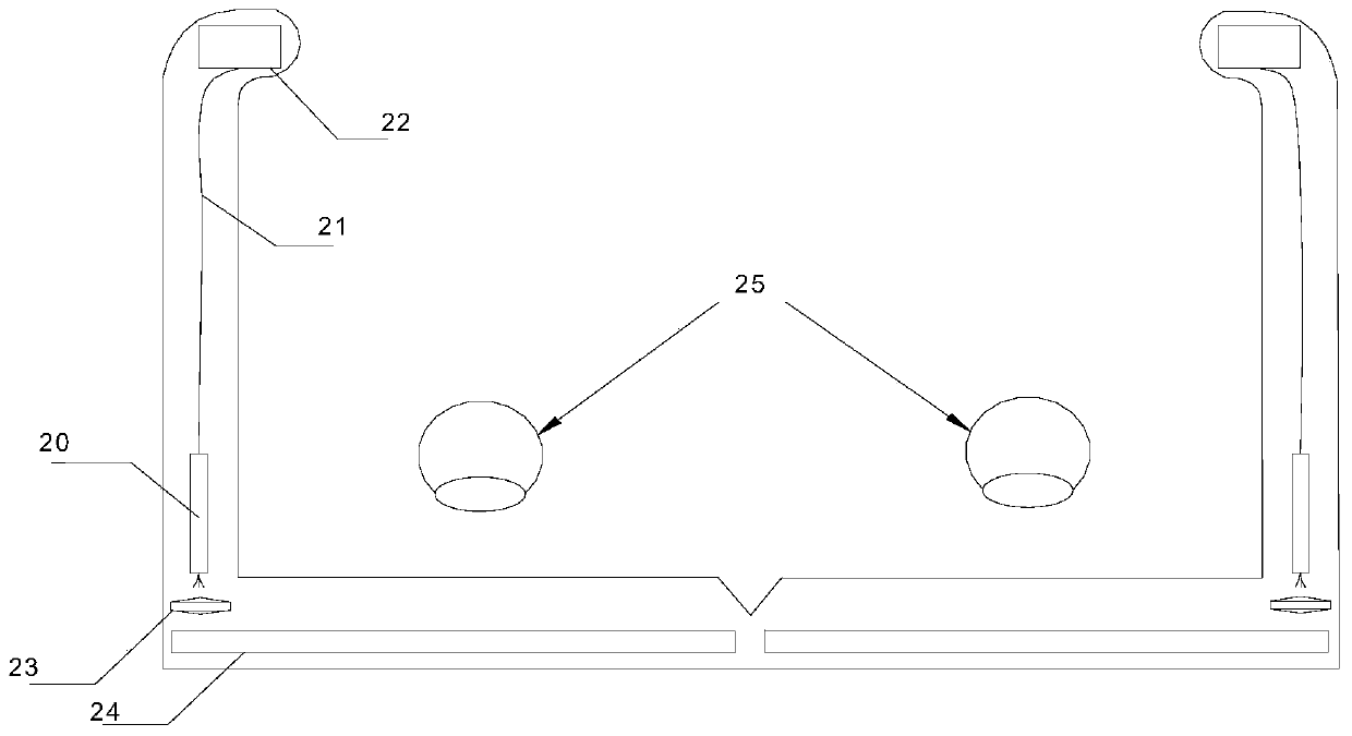 Near-eye display device and projection feedback method