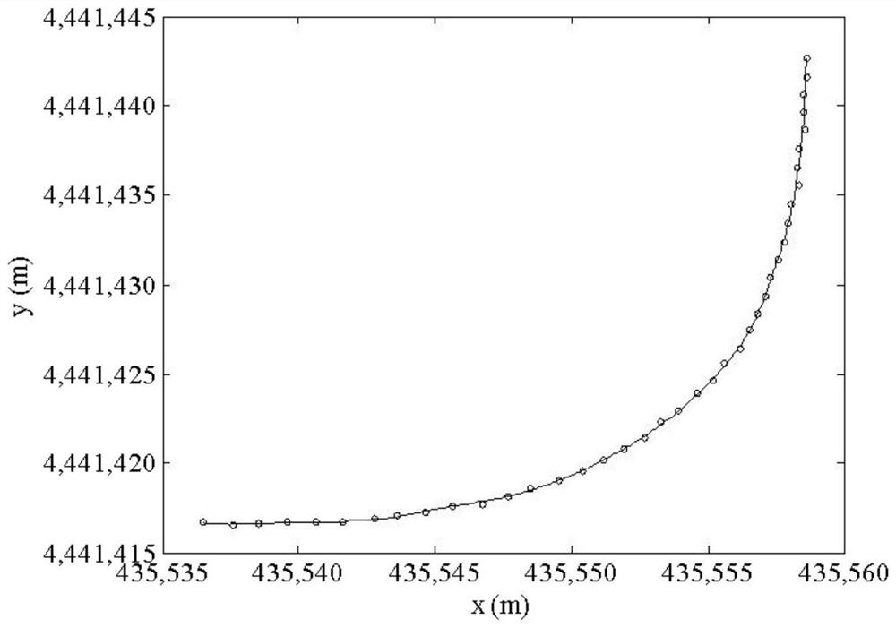 Reference trajectory smoothing method and device, terminal equipment and storage medium