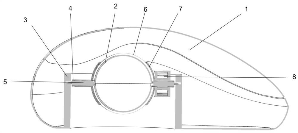 Detachable wireless self-powered mouse based on rotary power generation