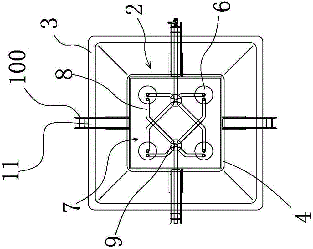 Calcium carbide cooling preforming mechanism