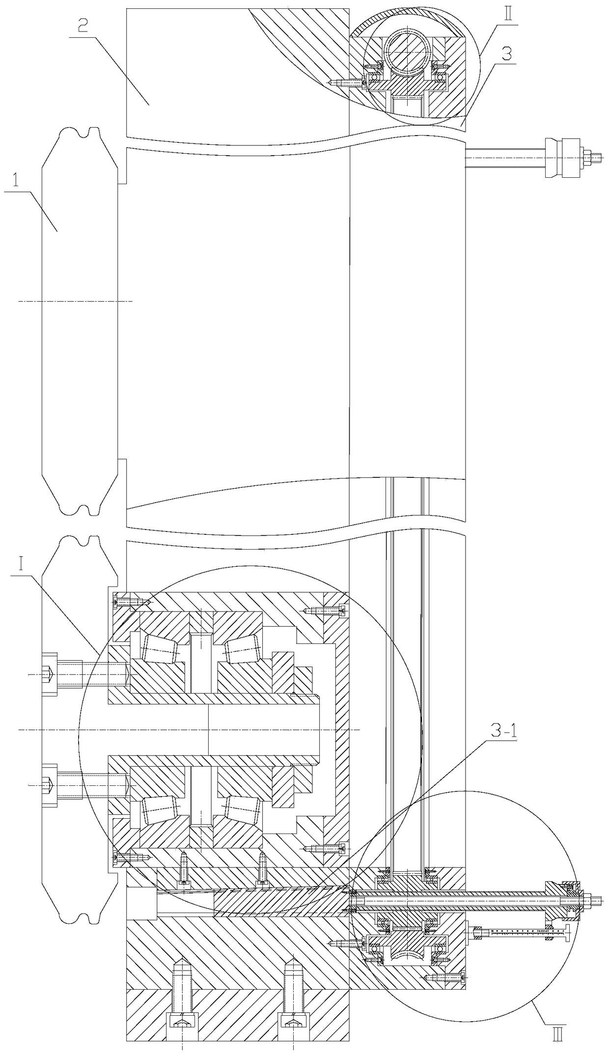 A method and device for preparing a micro-nano gradient structure on the surface of a metal member