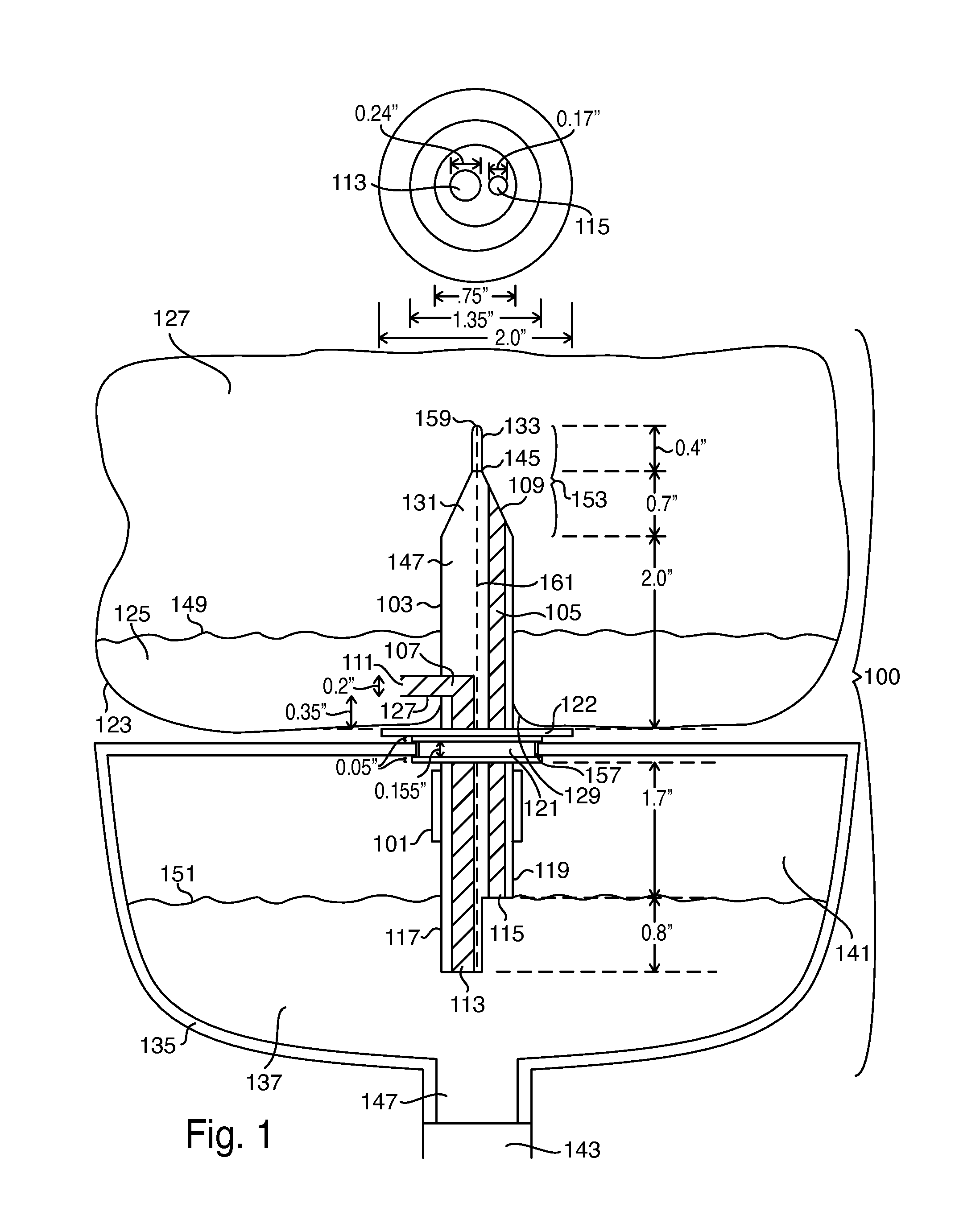 Multiple Channel Single Spike for a Liquid Dispensing System