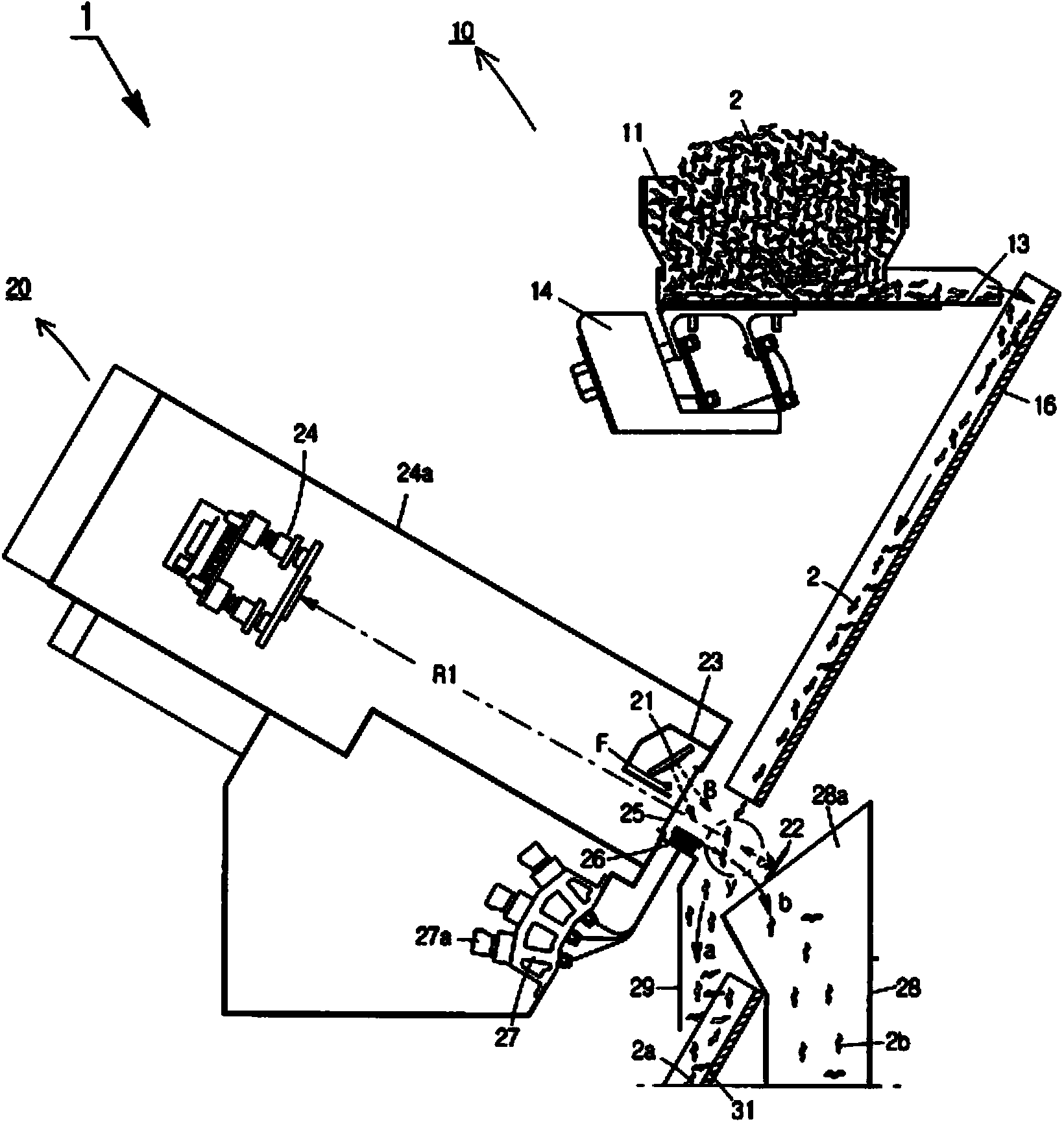 Three-stage color selection system