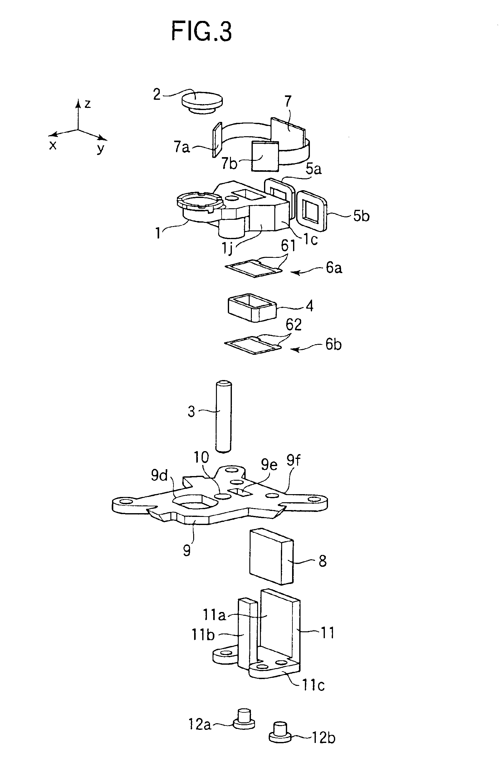 Objective lens driving apparatus