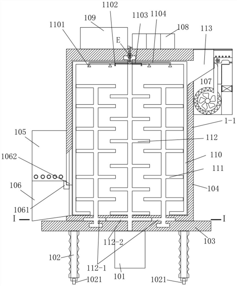 Standardized and automatic preparation device for laboratory concrete test piece