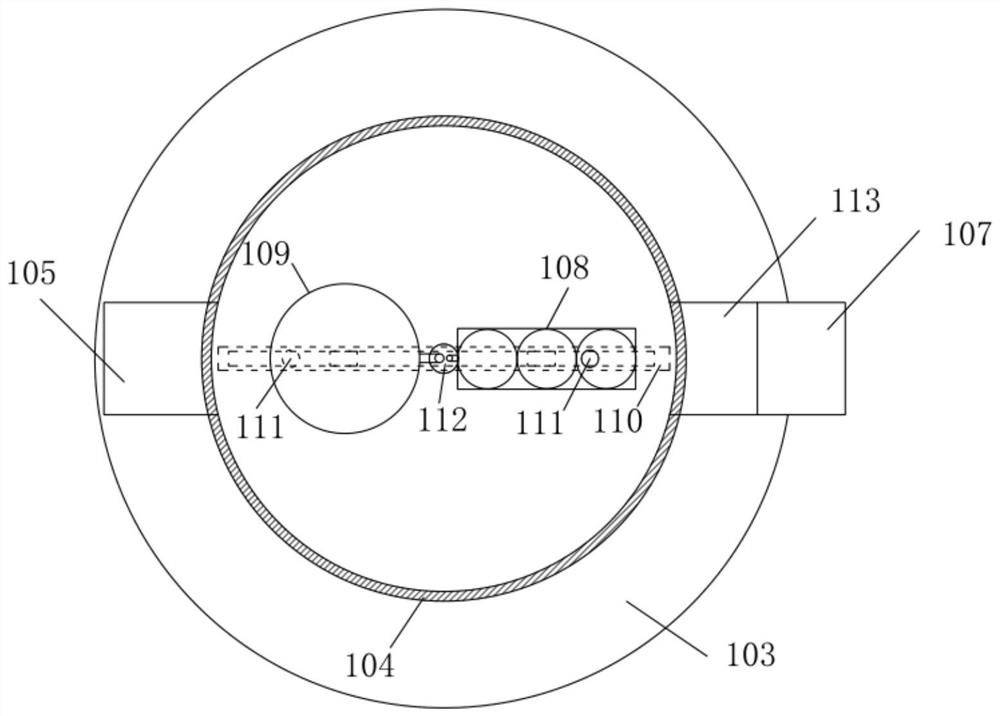 Standardized and automatic preparation device for laboratory concrete test piece