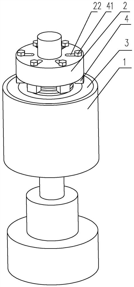 Detection tool for detecting friction torque between bearing sealing ring and outer ring