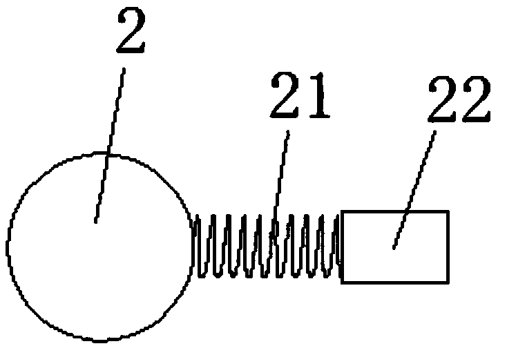 Compacting device for casting