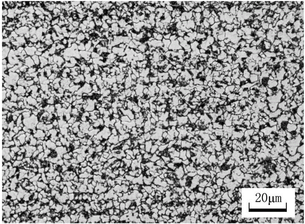 Good low-temperature high-toughness normalizing type high-strength pressure container steel plate and manufacturing method thereof