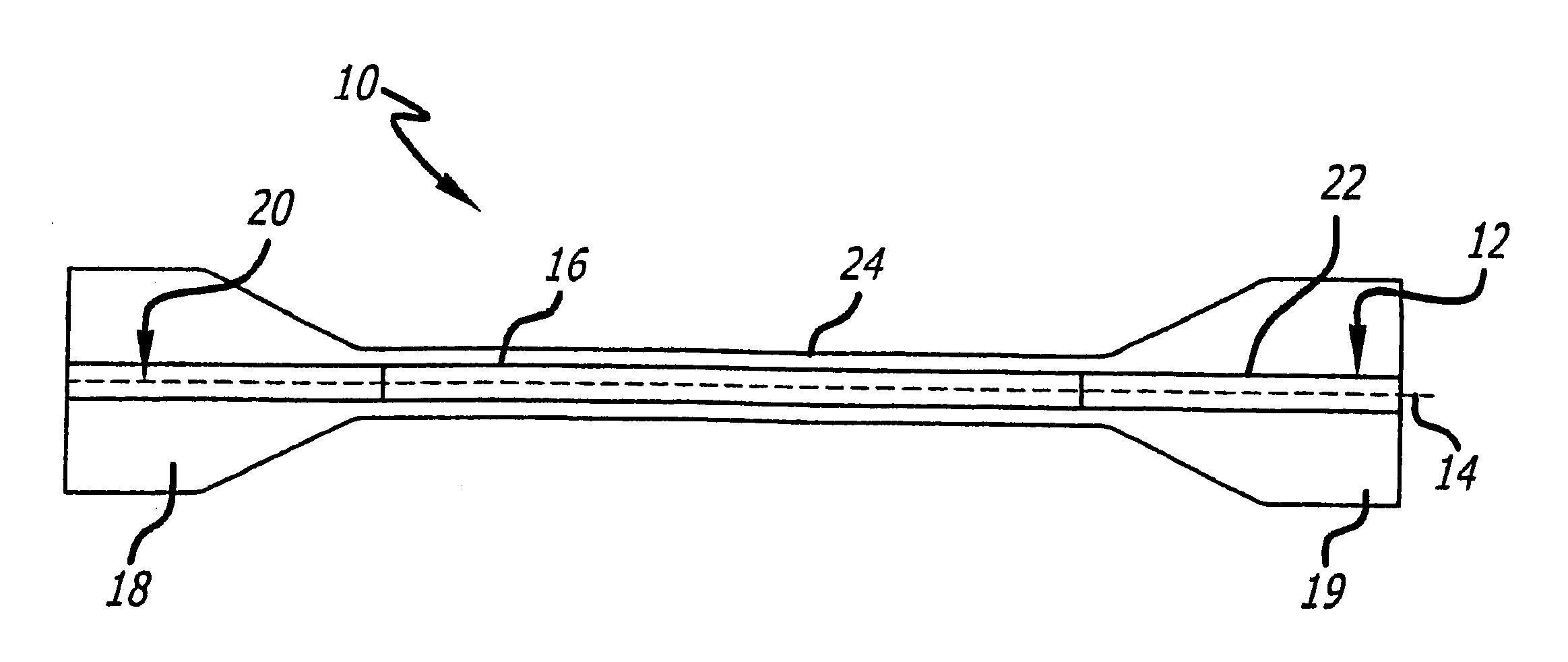 High gain laser amplifier