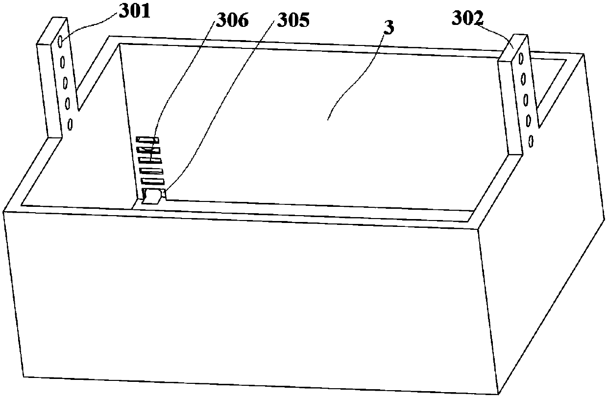 Culture device for rice seedlings